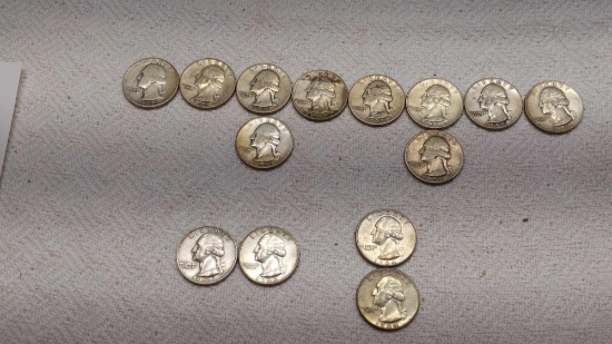 Washington Quarter lot -35-64