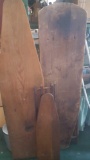 Wooden ironing board variety
