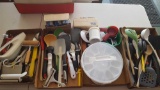 Kitchen utensil lot - as seen