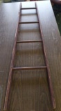 Decorative ladder red 55