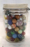 Marbles in jar