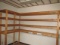 L-Shaped Wood Shelving Unit - Need to dismantle to remove 10'x2'x8'