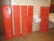 6 Locker door fronts 1'x5'