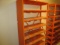 Shelf Unit - Previously held locker baskets