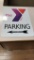 the Y Parking arrow sign - 18