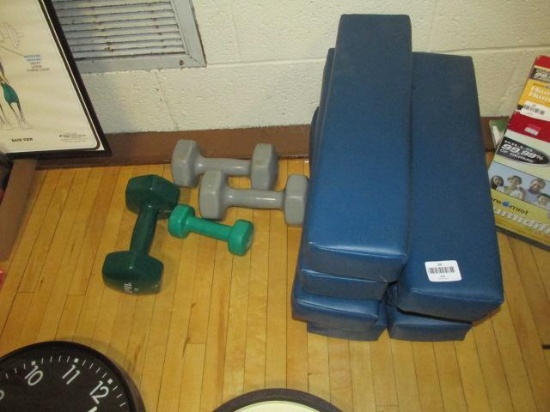 Weights & Pads lot