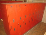 Double sided lockers 10'x3'-6