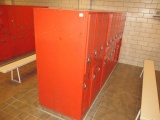 Double sided lockers 10'x2'-6