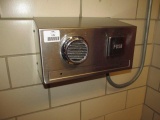 Wall mounted hand/hair dryer