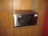 Wall mounted hand/hair dryer