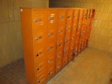 Lockers 10'x1'x5' - Combination codes unknown