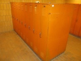 Double sided lockers 10'x2'-6