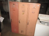 Lockers 3 door - 3'9