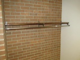 Wall mount coat rack