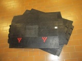 4 piece Y anti fatigue mat