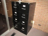 4 Drawer file cabinets - pair