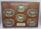 Tony Lama Horse Breed 1st Edition belt buckles