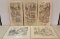 RENDEZVOUS ART BY E.ADAMS lot of 5