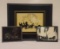 HORSE AND CARRIAGE SILHOUETTES lot of 3