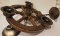 Vintage Western Wagon Wheel Light Hanging Chandelier 3 light