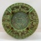 1970s Crushed Malachite Ashtray/incense bowl