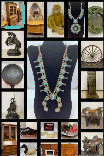 Western Silver, Art, Saddles, Collectibles & More