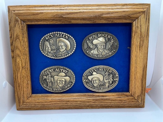 Award Designs Medals belt buckle "The Four Cowboys"
