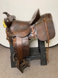 E.C. Lee Pierre South Dakota Collector Saddle 16