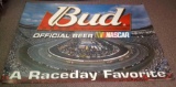 BUDWEISER NASCAR SPONSORED BANNER 2001 6 feet