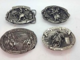 MINNESOTA STATE HIGH SCHOOL RODEO BUCKLE SET