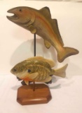 Handcrafted Wood FISH DECOR