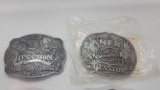 Hesston National Finals belt buckles