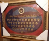 Presidential Dollar Display- framed