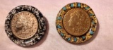 1880 & 1881 Coin Bolo Adornments