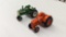 Ertl Oliver 1555 & Case Tractors