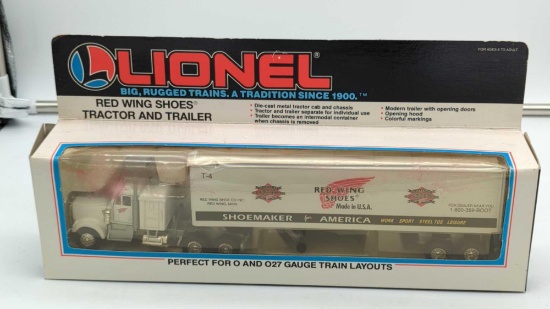 Lionel Res Wing Shoes Tractor- Trailer O & O27 Gauge train laout