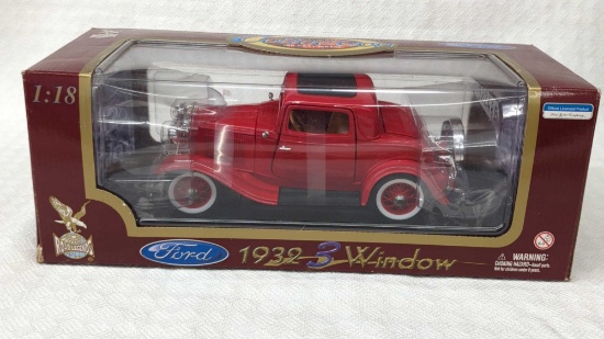 1932 3 window Ford 1:18 scale