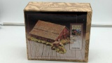 Ertl American Country Western Log Barn - unopened