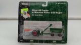 Ertl Oliver 88 Tractor w/mounted Picker & Wagon 1:64