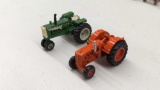 Ertl Oliver 1555 & Case Tractors