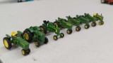 John Deere Variety Tractor lot - mini