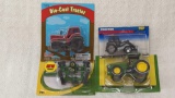 Tractor Lot (cut box) JD, Boley & Mattel Wheels