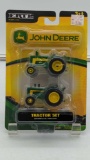 Ertl John Deere Tractor set