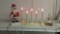 Christmas Light Ups - Santa, Candles & Glass Church