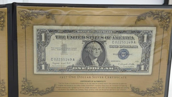 1957A Series US One Dollar Silver Certificate