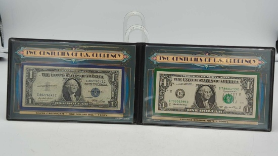 Two Centuries of U.S. Currency '35E Silver Cert. & '06 Note