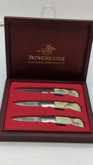 Winchester Limited Edition 2006 3-Knife box set