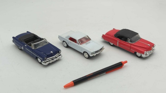 Welly - '53 Ford & Cadillac - & Ertl '64 Ford Mustang