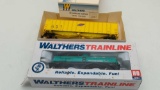 Walthers HO C&NW 50' Airslide Hopper & UP Fire fighting tank car