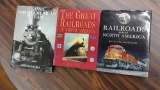 Railroad & Steam Engine Book lot